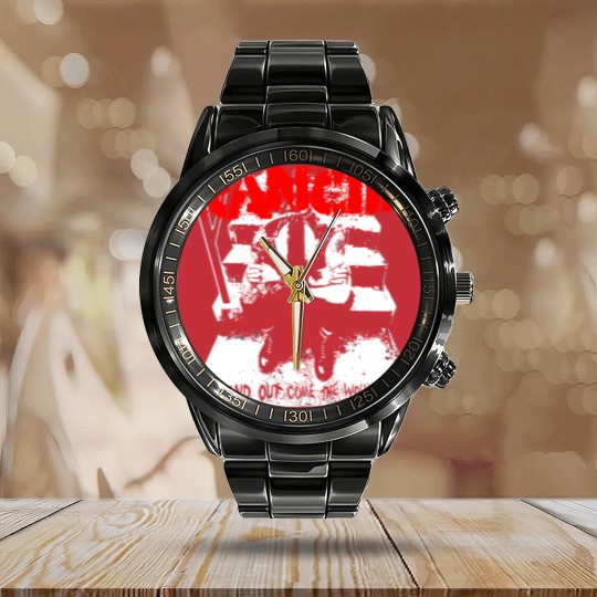 Discover Rancid And Out Come The Wolves  Merchandis Calendar Steel Band Watch