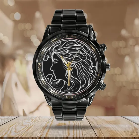 Discover Lorde Calendar Steel Band Watch - Lorde Logo / Premium Unisex Calendar Steel Band Watch