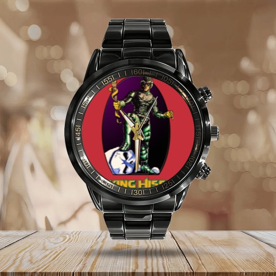Discover King Hiss - Masters Of The Universe - Calendar Steel Band Watch