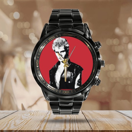 Discover Billy Idol Calendar Steel Band Watch