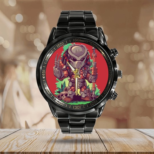 Discover The Little Predator Calendar Steel Band Watch