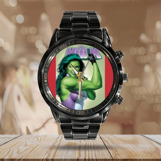 Discover She Hulk Classic Classic Calendar Steel Band Watch