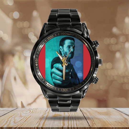 Discover John Wick parabellum - John Wick Parabellum - Calendar Steel Band Watch