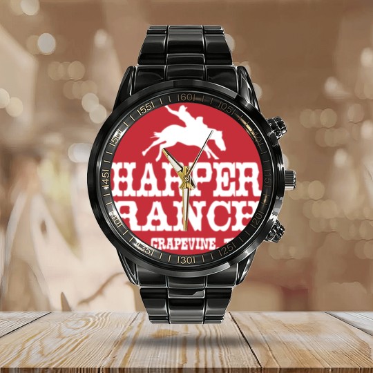 Discover Harper Ranch Calendar Steel Band Watch