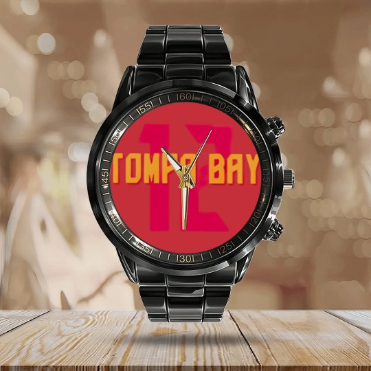 Discover tompa bay Calendar Steel Band Watch