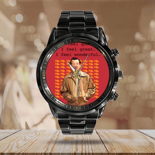 Discover What about Bob I feel good I feel great I feel wonderful  Calendar Steel Band Watch