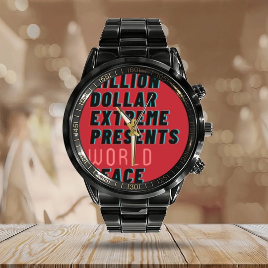Discover Million Dollar Extreme Calendar Steel Band Watch