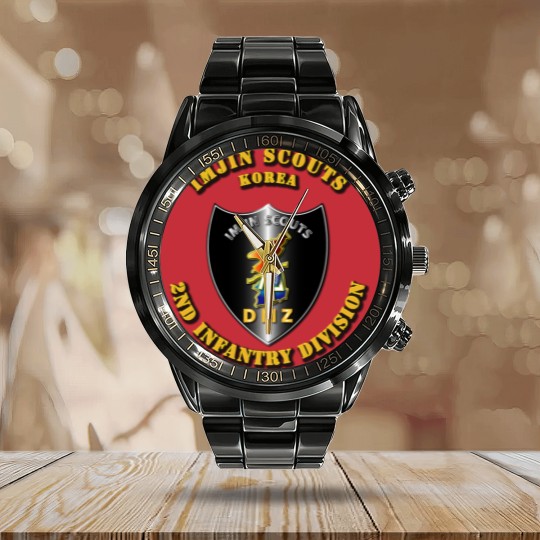Discover Imjin Scouts - 2nd ID - Scout - Calendar Steel Band Watch