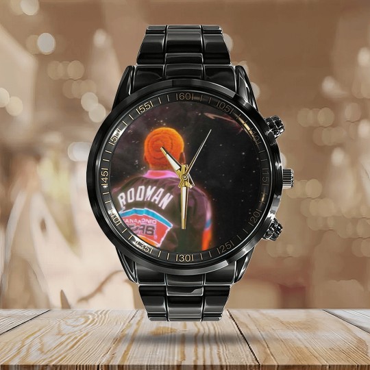 Discover DENNIS RODMAN Calendar Steel Band Watch