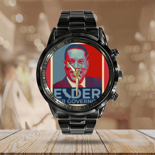 Discover Fam Wix Elder for Governor Hope Calendar Steel Band Watch