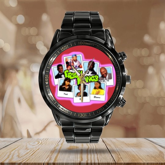 Discover Fresh prince of bel air Calendar Steel Band Watch