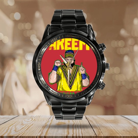 Discover Akeem - Akeem The African Dream - Calendar Steel Band Watch