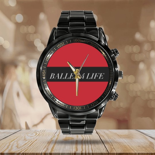 Discover BALLER 4 LIFE MERCH Calendar Steel Band Watch