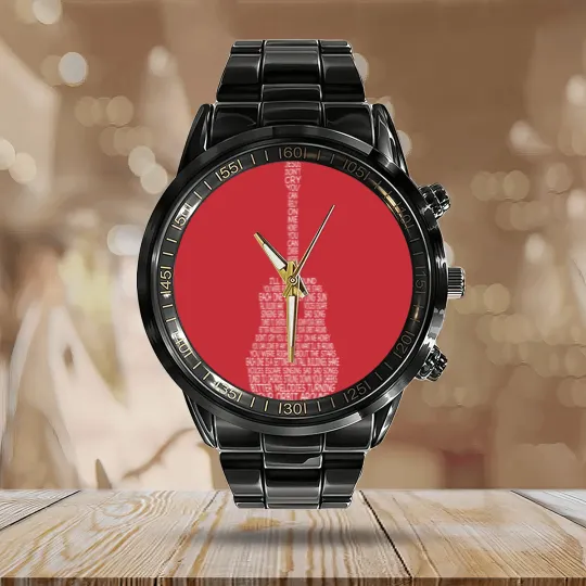 Discover Wilco Band Calendar Steel Band Watch