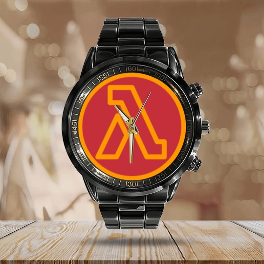 Discover AWS Lambda Calendar Steel Band Watch