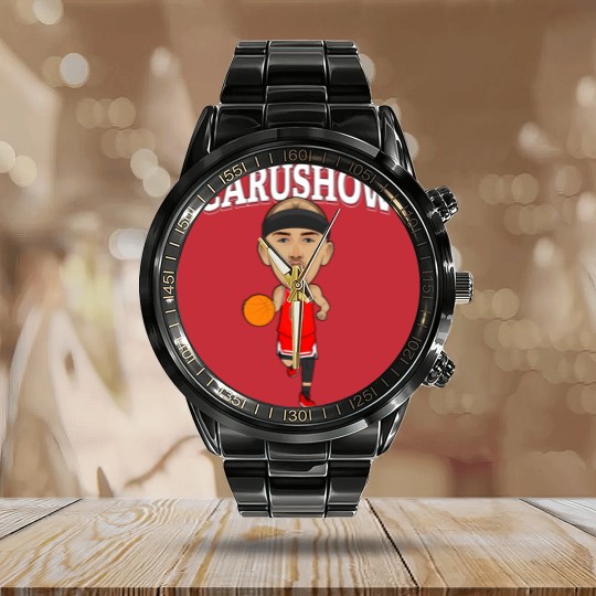 Discover Carushow! - Alex Caruso - Calendar Steel Band Watch