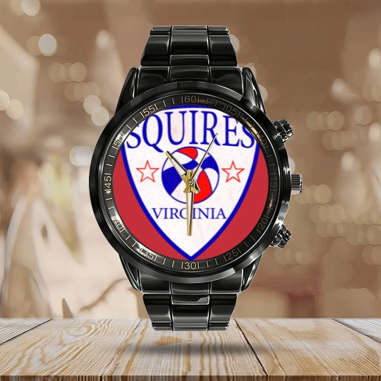 Discover Defunct Virginia Squires ABA Basketball - Virginia - Calendar Steel Band Watch