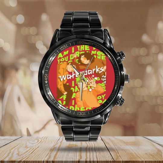 Discover Waterparks Unisex Calendar Steel Band Watch: Dreamboy