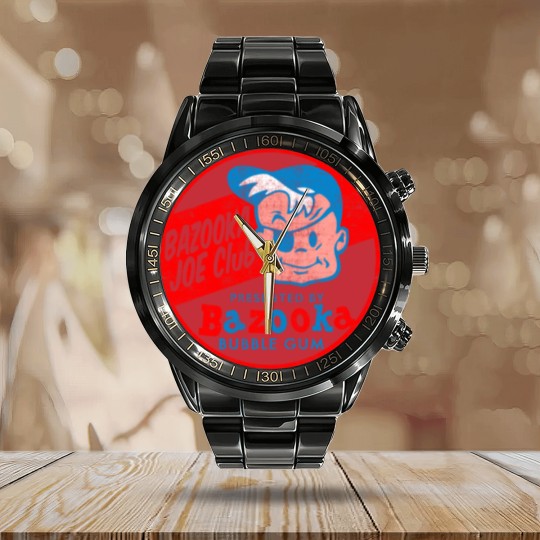 Discover BAZOOKA JOE - Bazooka Joe - Calendar Steel Band Watch