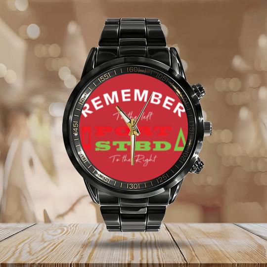 Discover PORT STARBOARD Calendar Steel Band Watch