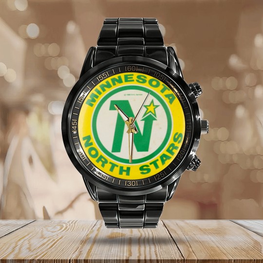 Discover StarNorth - Hockey - Calendar Steel Band Watch
