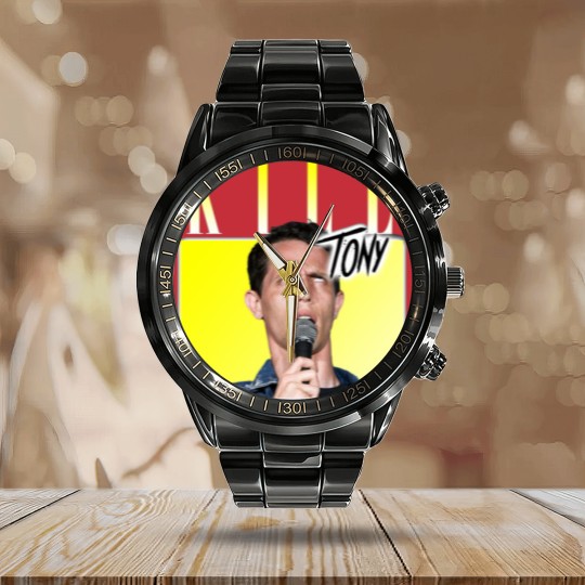 Discover Kill Tony 90's Style Throwback - Comedy Podcast - Calendar Steel Band Watch