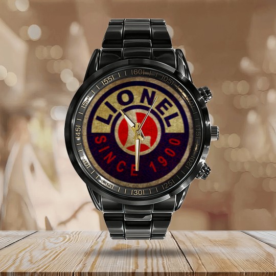 Discover Lionel Model Trains - Model Trains - Calendar Steel Band Watch