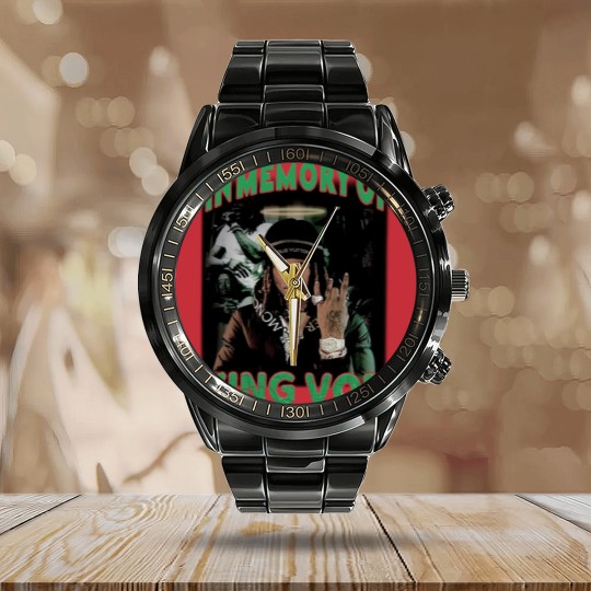 Discover King Von Calendar Steel Band Watch