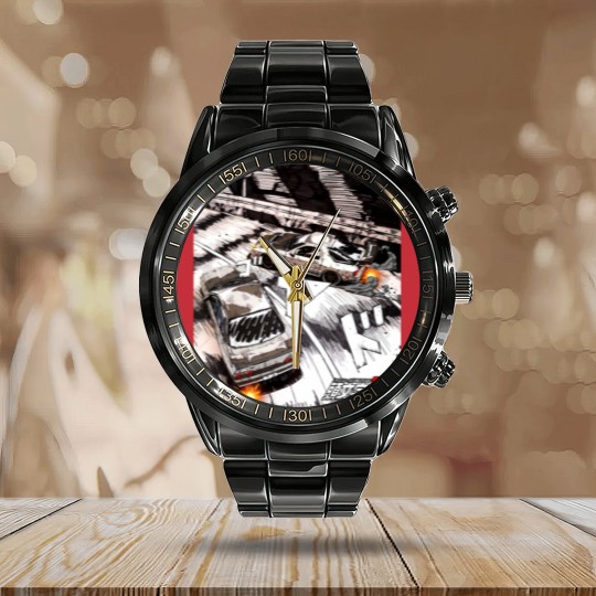 Discover Animauto - Initial D - Ryosuke VS Rin - Initial D - Calendar Steel Band Watch