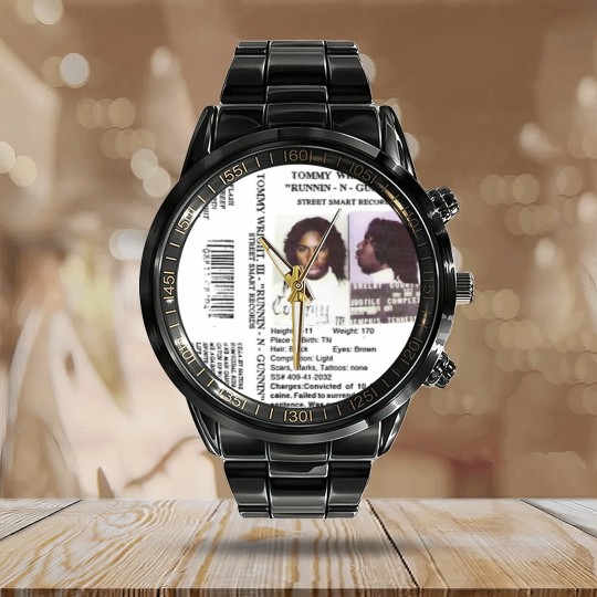 Discover Runnin N Gunnin Tommy Wright the 3rd Calendar Steel Band Watch