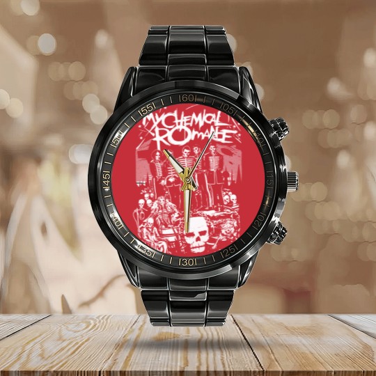 Discover Hot Topic My Chemical Romance The Black Parade Lineup Calendar Steel Band Watch