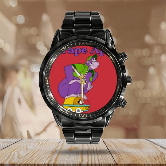 Discover Grape Ape - Cartoons - Calendar Steel Band Watch