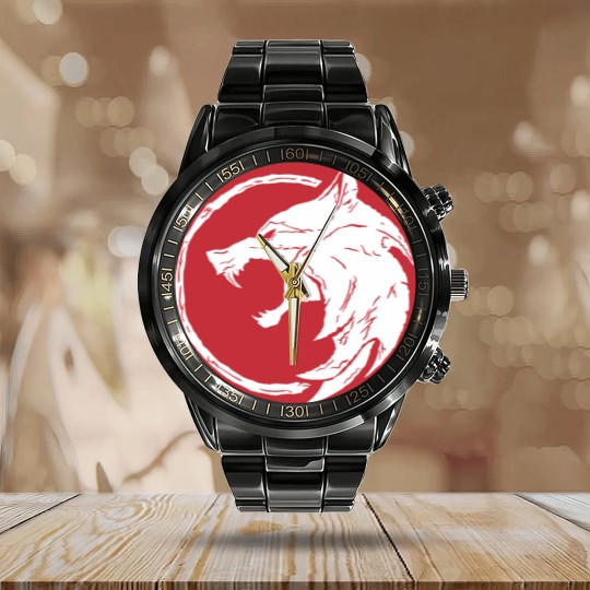 Discover The Witcher - Witcher - Calendar Steel Band Watch