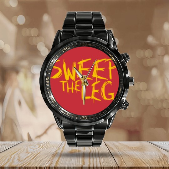 Discover Sweep the leg Calendar Steel Band Watch