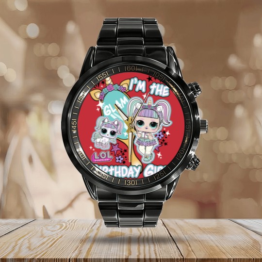 Discover LOL Surprise I'm The Glam Birthday Girl Calendar Steel Band Watch