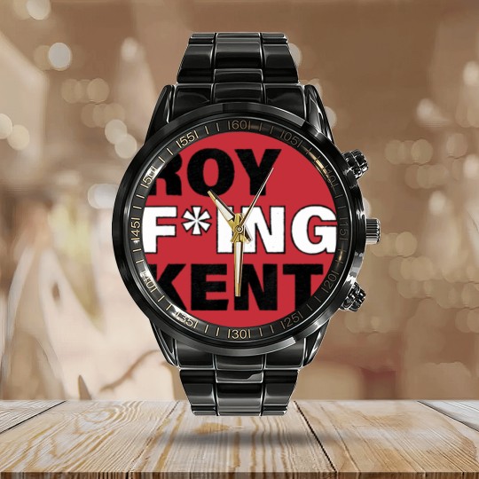 Discover Roy Freaking Kent Calendar Steel Band Watch