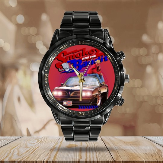 Discover Muscle Car - smokey and the bandit - Smokey And The Bandit - Calendar Steel Band Watch