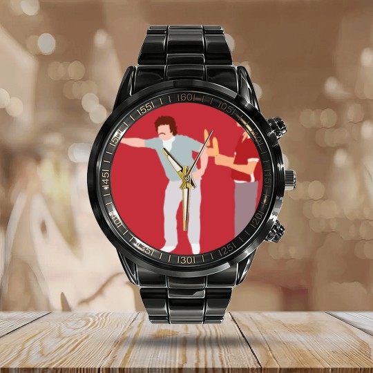 Discover Get that corn outta my face - Nacho Libre - Calendar Steel Band Watch