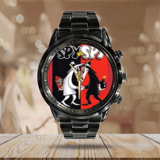 Discover Spy vs Spy - Spy Vs Spy - Calendar Steel Band Watch