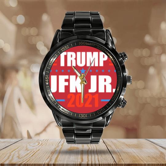 Discover T.r.u.m.p JFK Jr. 2021 Vote For T.r.u.m.p Desantis 2024 Election Calendar Steel Band Watch
