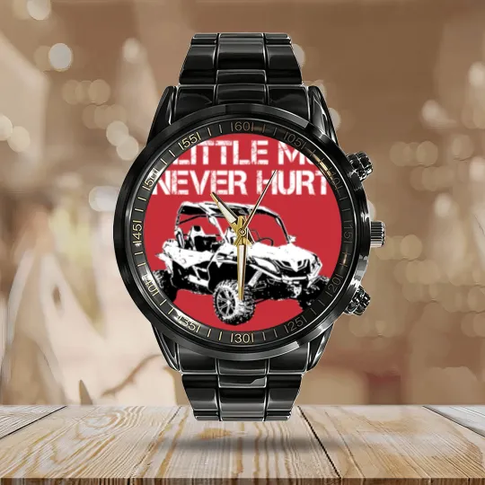 Discover Original Mud Mode Cf Moto Gift Sxs Atv Riding Mudd Calendar Steel Band Watch