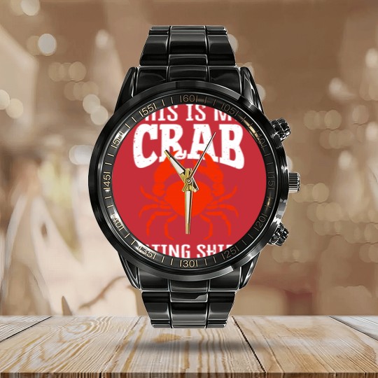 Discover Crab Eating Calendar Steel Band Watch Calendar Steel Band Watch