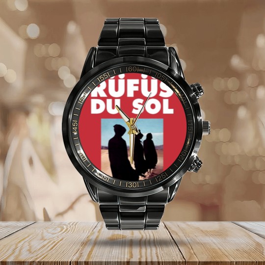 Discover du sol - Rufus Du Sol - Calendar Steel Band Watch