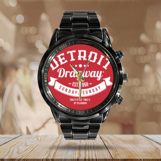 Discover Detroit Dragway Sunday Sunday Calendar Steel Band Watch