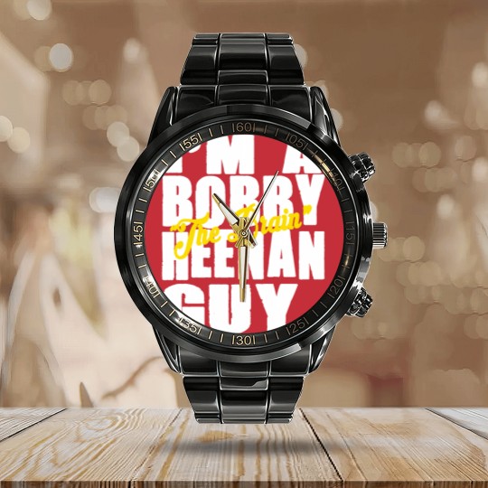 Discover Bobby Heenan Guy - Wrestling - Calendar Steel Band Watch