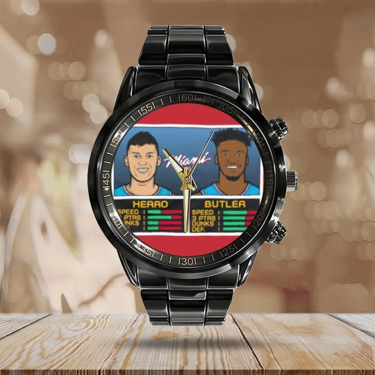 Discover Tyler Herro Essential Calendar Steel Band Watch
