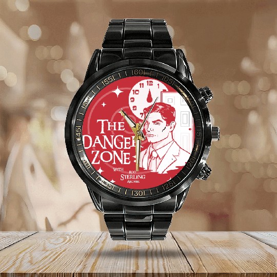 Discover About to Enter the Danger Zone - Archer - Calendar Steel Band Watch