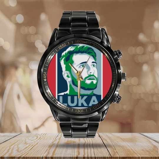 Discover Luka Doncic Hope Classic Calendar Steel Band Watch