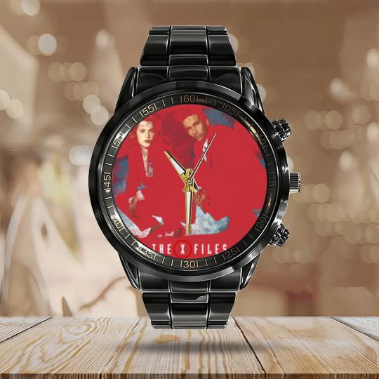 Discover The X Files - X Files - Calendar Steel Band Watch