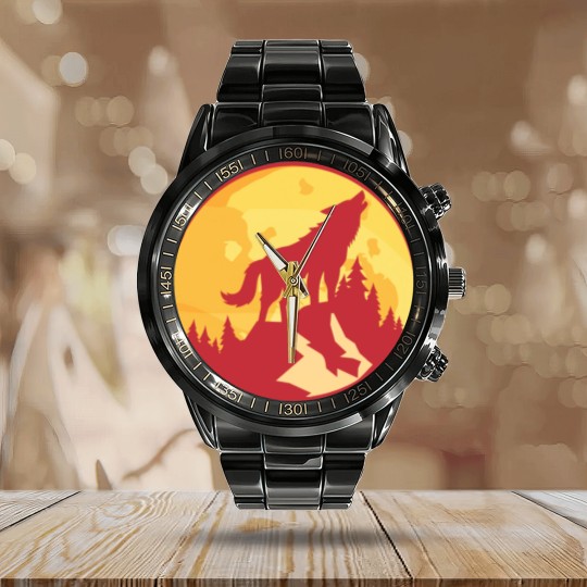 Discover wolf - Wolf - Calendar Steel Band Watch